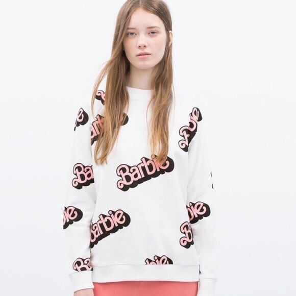 Zara TRF Barbie Collaboration Crew Sweater (M) - Picture 3 of 6